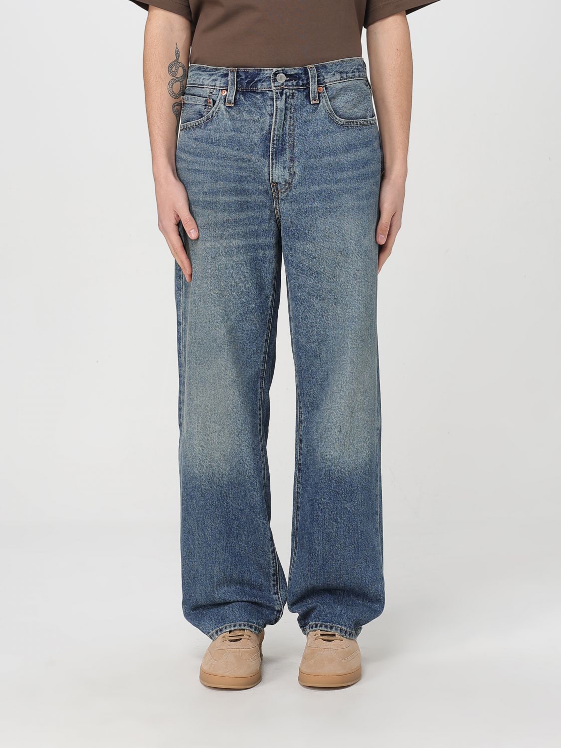 Jeans LEVI'S Men color Denim