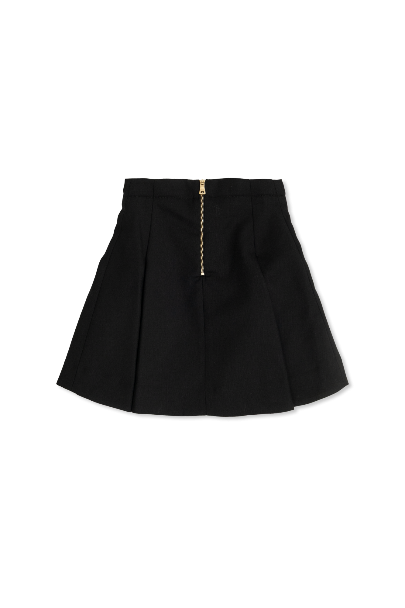 Wool Skirt, Unisex, Black