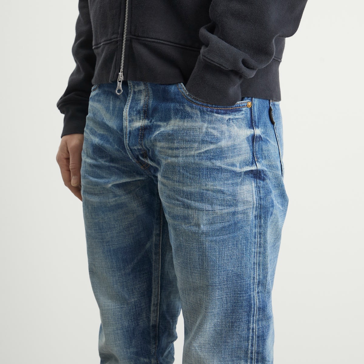 Men's Bowie Limited Edition Edo Straight Jeans in Mid