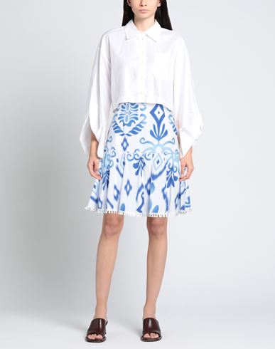 Odì Odì Woman Mini skirt White Size S Polyester