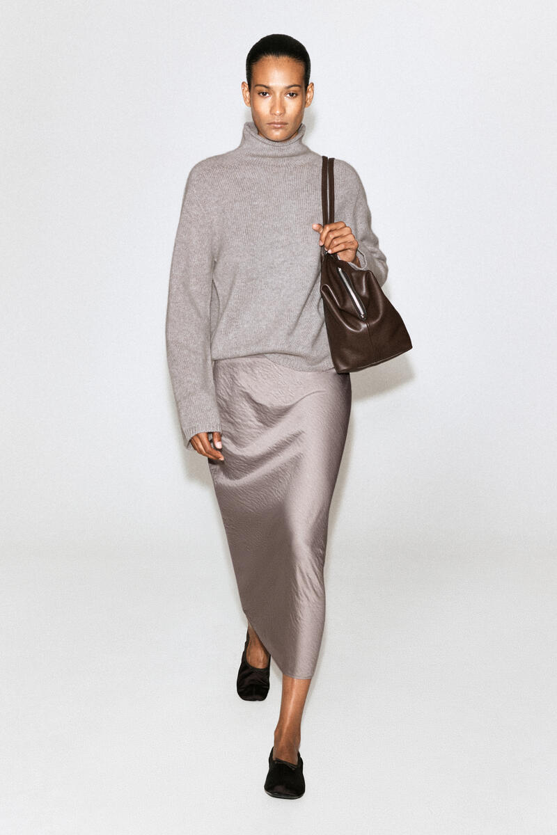 Cashmere Mock-Neck Sweater