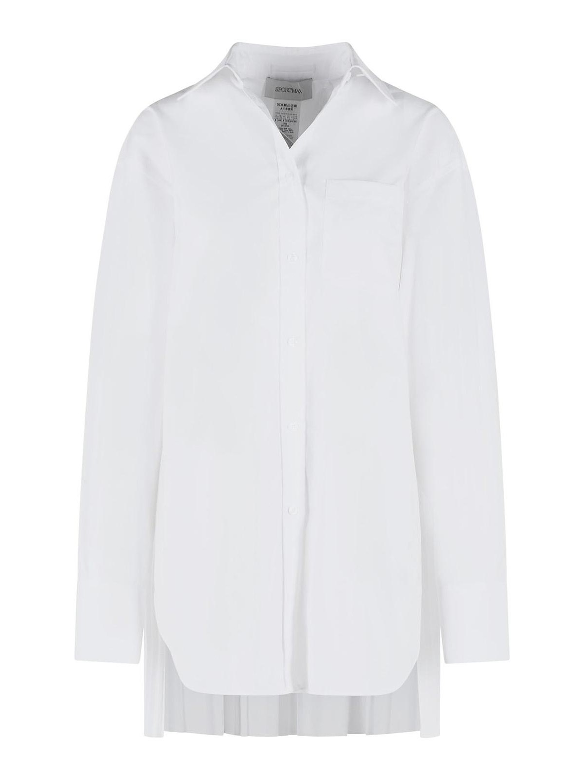 Sportmax - nespolo cotton blend shirt dre