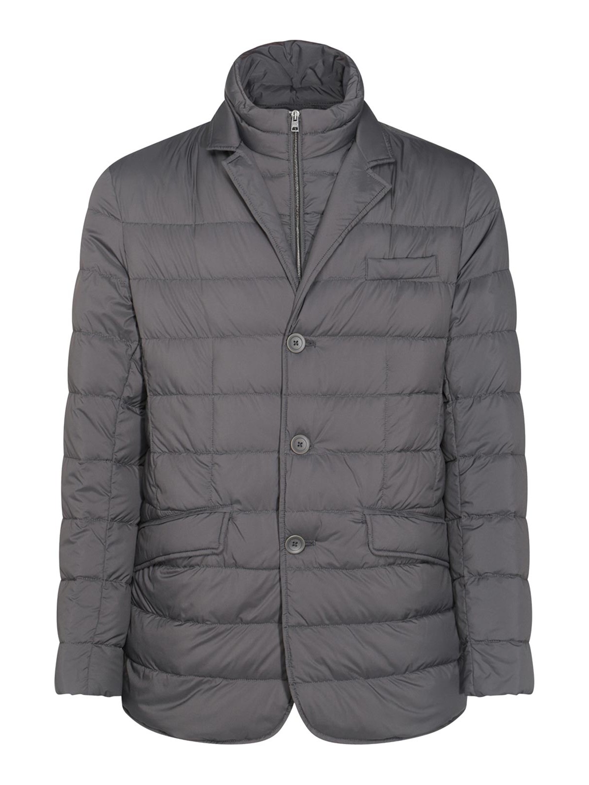 Grey Down Jacket