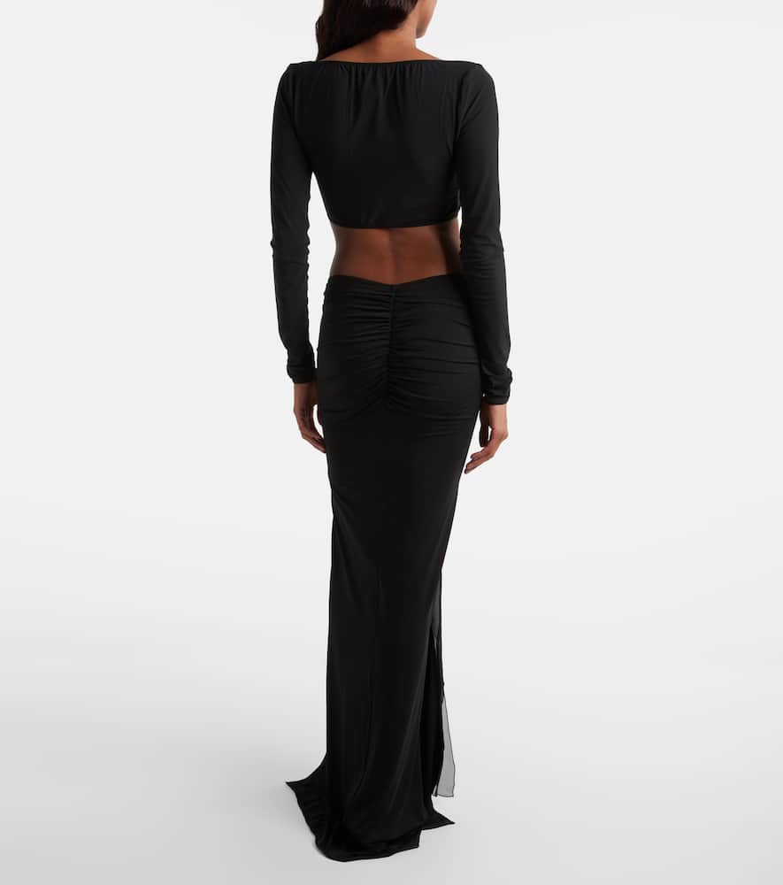 Carnation maxi skirt