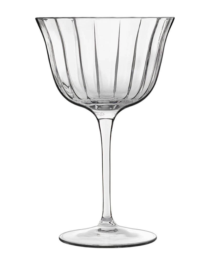 Luigi Bormioli Bach Set of Four 9oz Retro Fizz Glasses