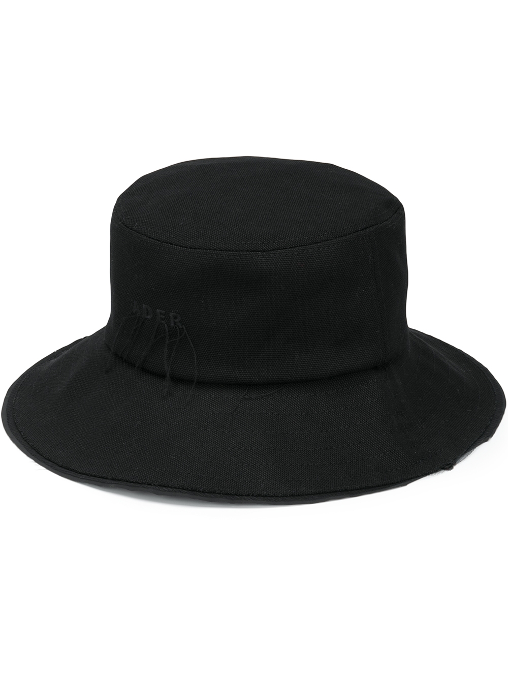 Tonal logo bucket hat - Black