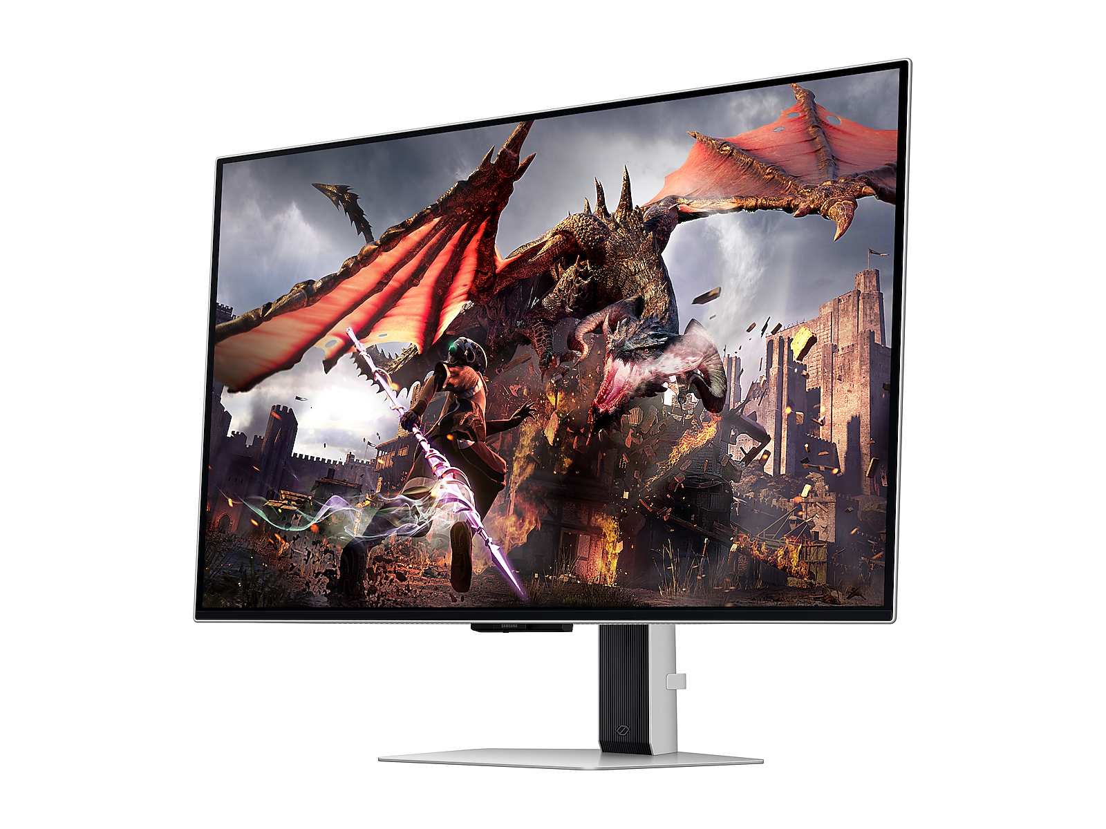 32" Odyssey OLED G8 (G80SD) 4K UHD 240Hz 0.03ms Smart Gaming Monitor with Sleek Metal Design(LS32DG802SNXZA)