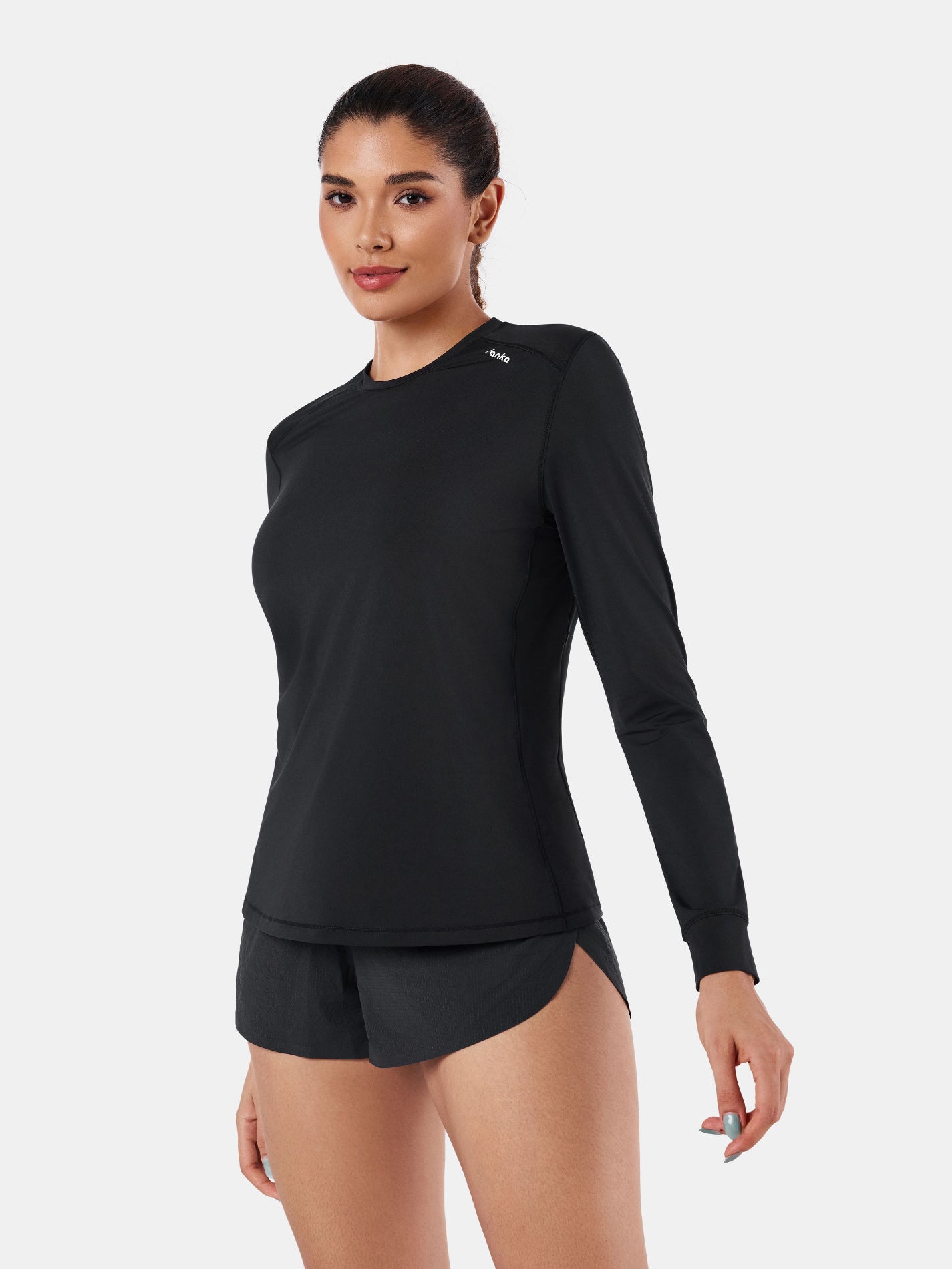 SpeedDry™ Long Sleeve Top - Black