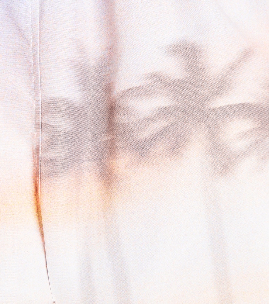 The New Society Sunset printed swim trunks