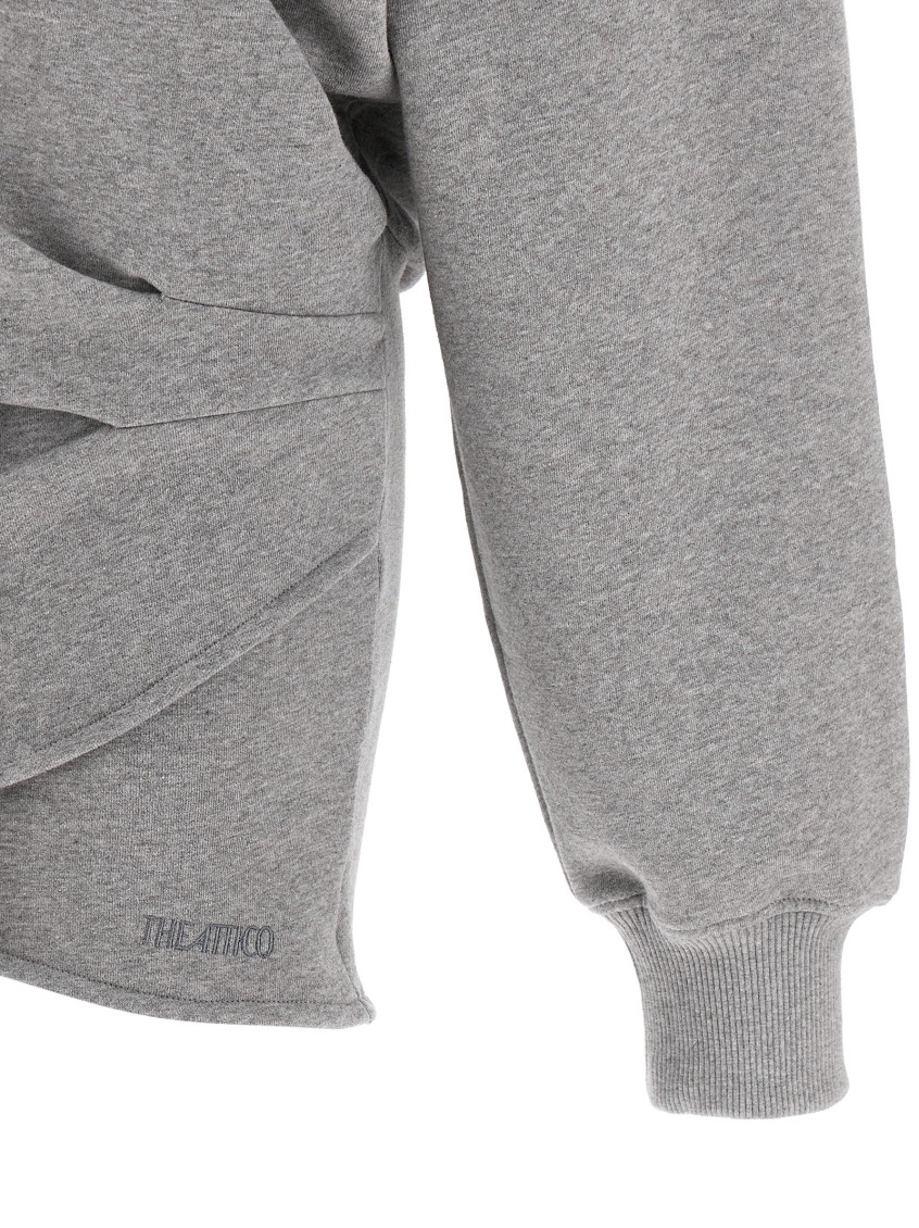 Hooded Dress Dresses Gray