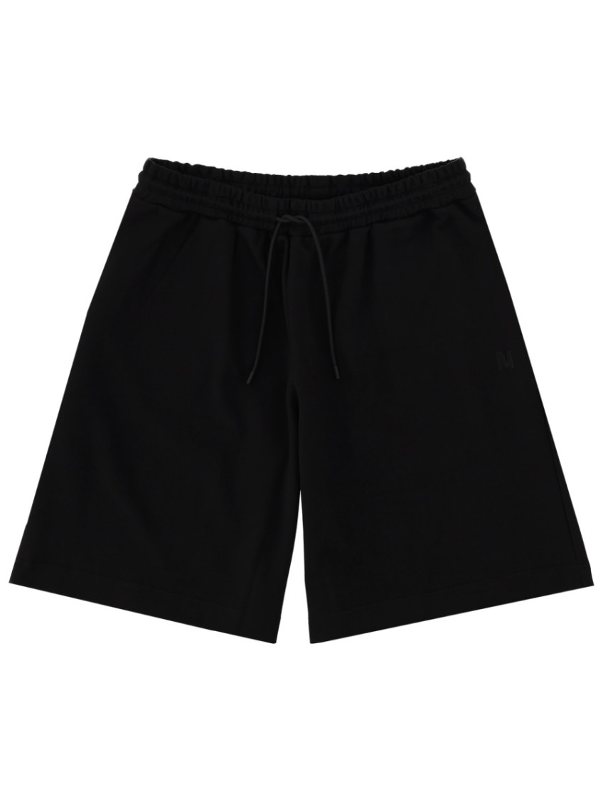 MSGM - logo drawstring shorts and back pocket