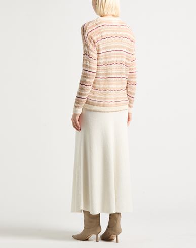 Woman Sweater Camel Size L Alpaca wool, Polyamide, Virgin Wool