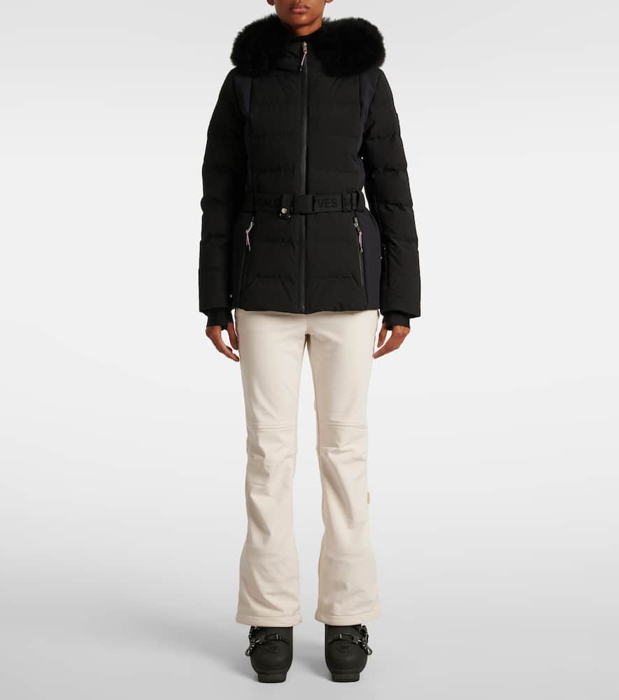 Logo ski pants