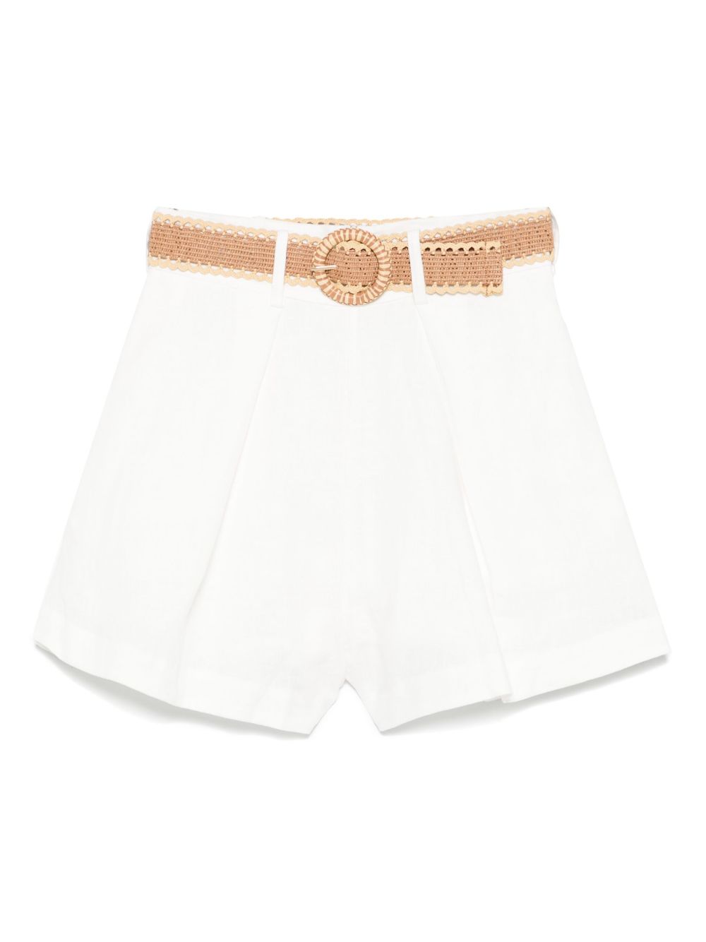 ZIMMERMANN Acacia shorts - White