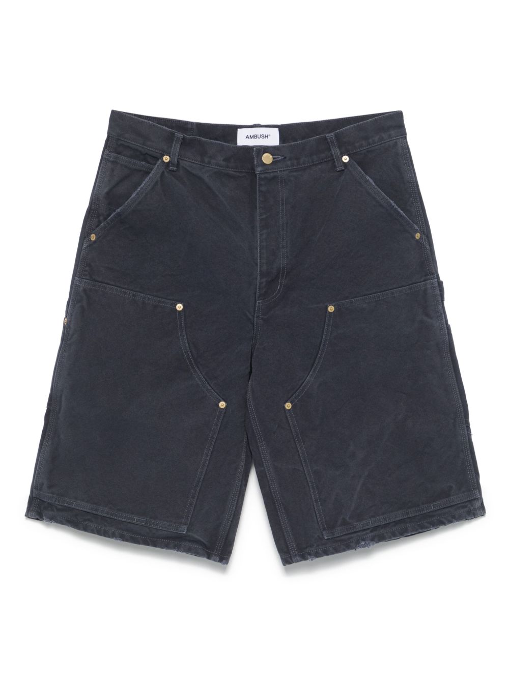 AMBUSH canvas carpenter shorts - Blue