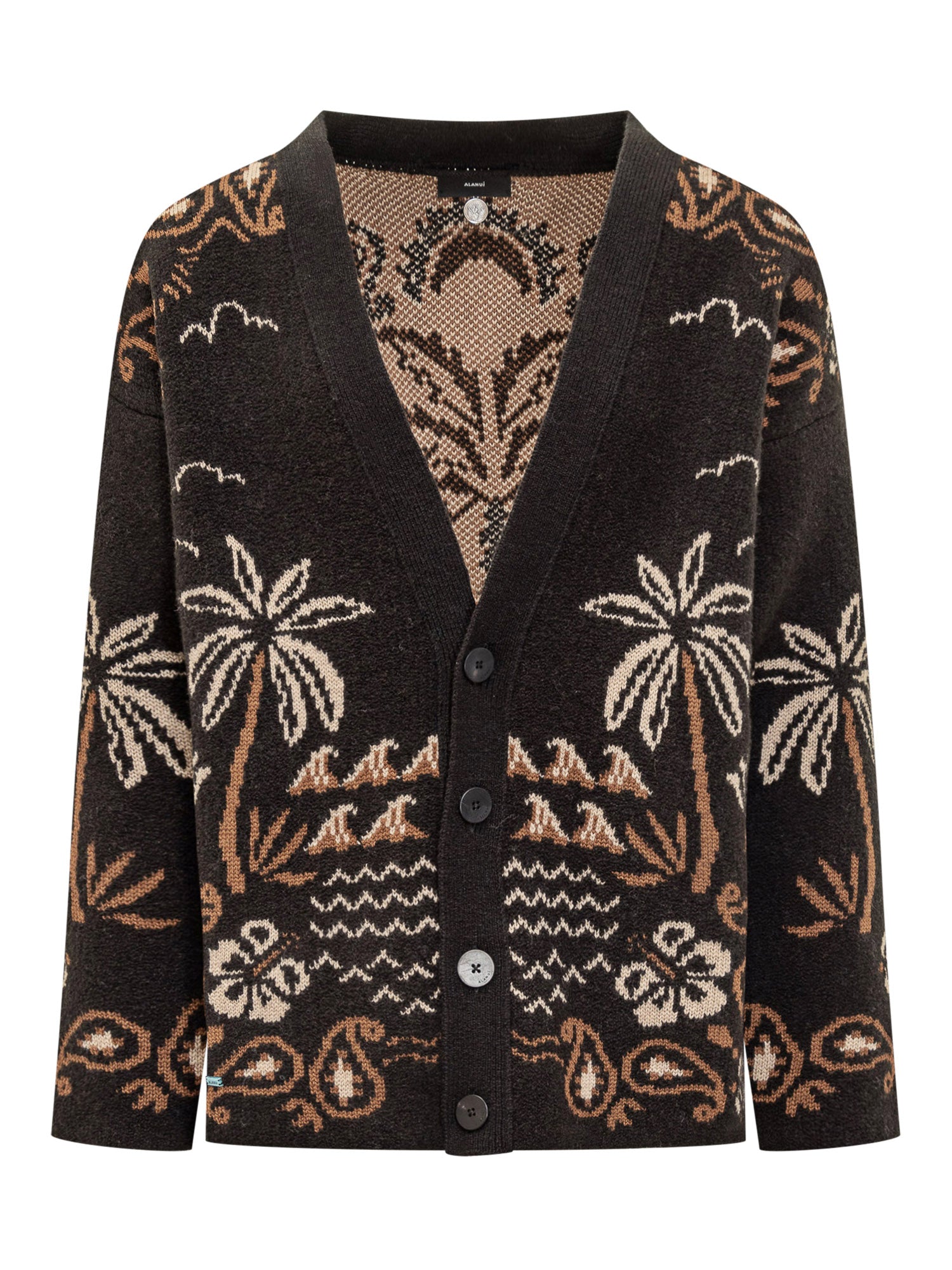 Tropical Motif Cardigan for FW25