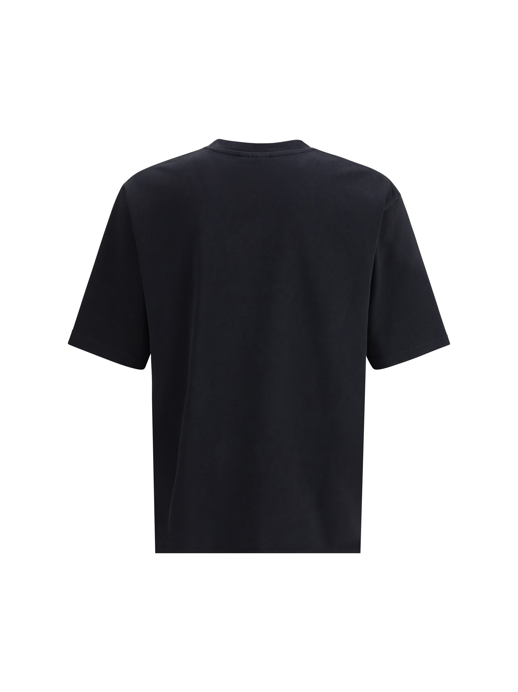 Monkey Graphic Cotton T-Shirt — Black