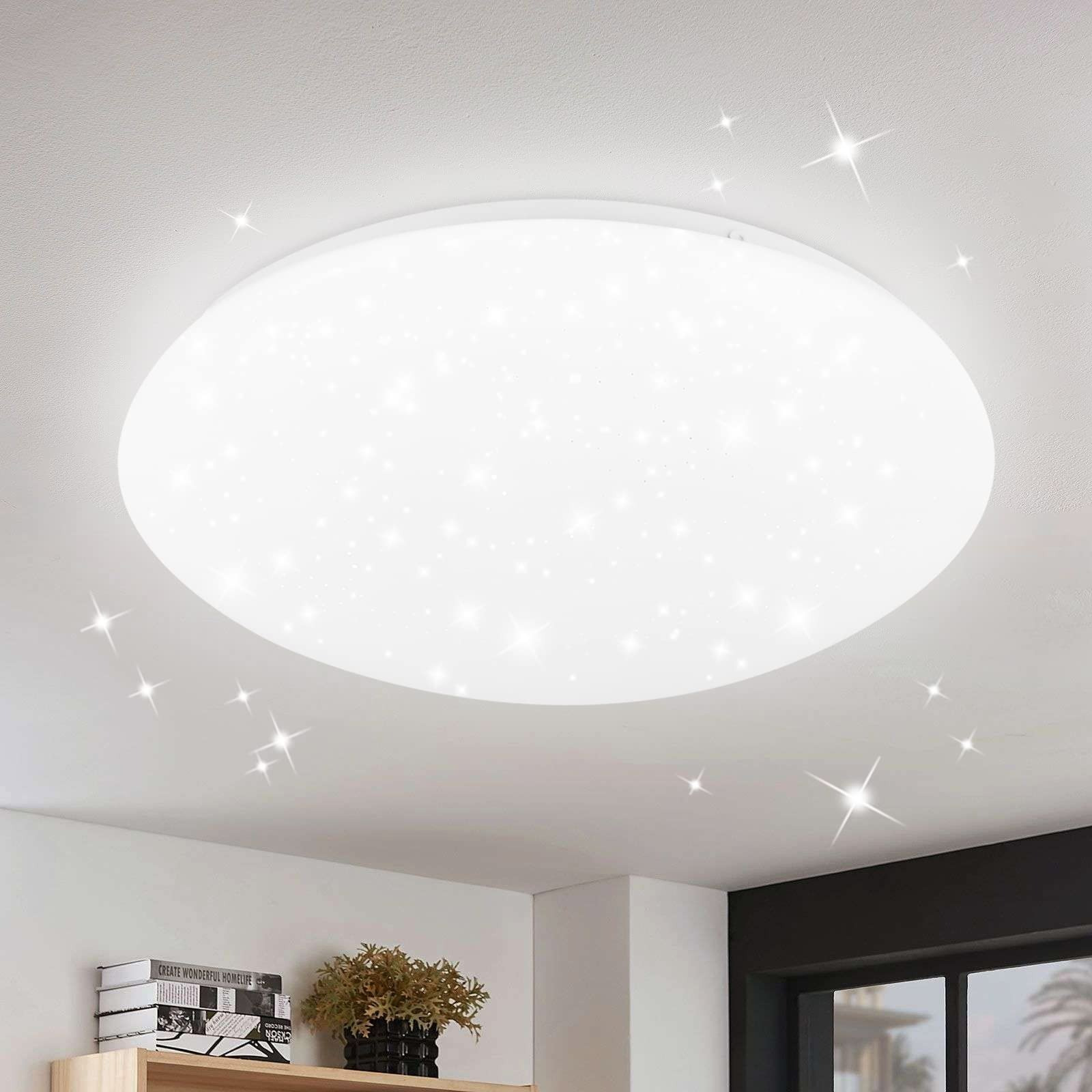 TEMU Led Ceiling Lights Office Ceiling Lights - Ø Bedroom Lights Star Office Lighting Kitchen Lights Round 18w Ceiling Lights 6000k Living Roo