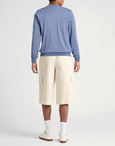 Man Sweater Slate blue Size M Viscose, Polyester