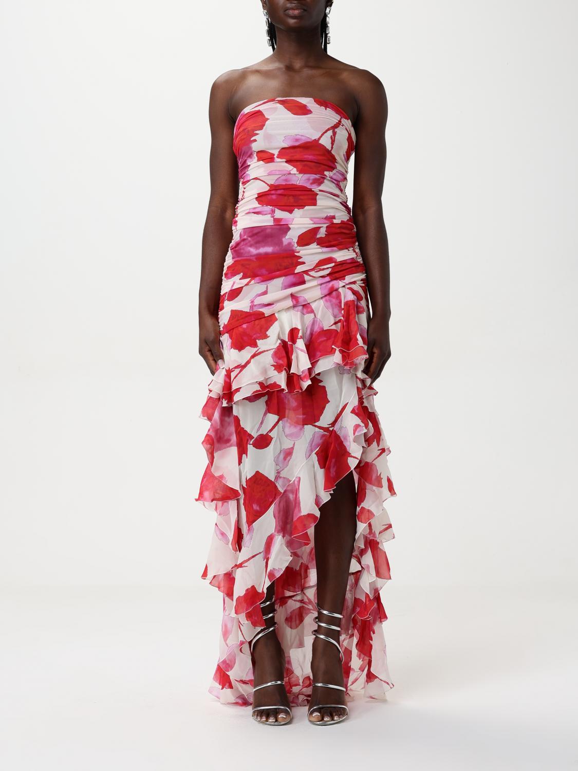 Printed maxi dress - Neutrals