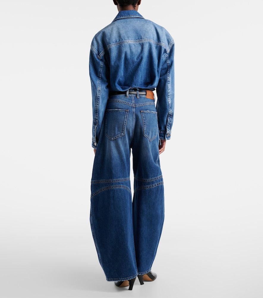 Violino barrel-leg jeans