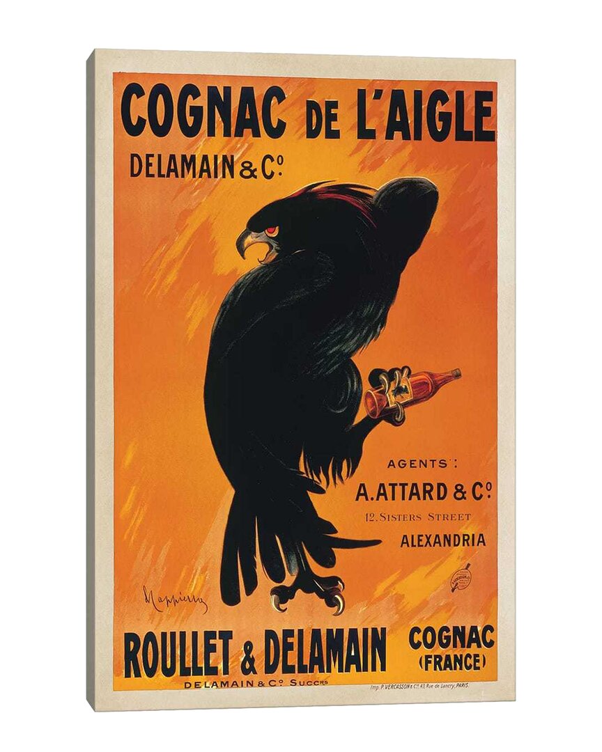 Cognac De L'aigle By Leonetto Cappiello Wall Art