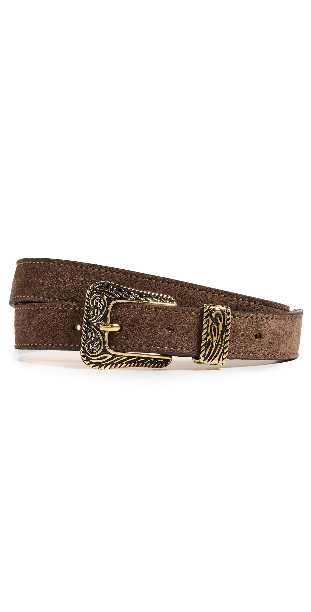 No.15 Leather Belt Chocolate L