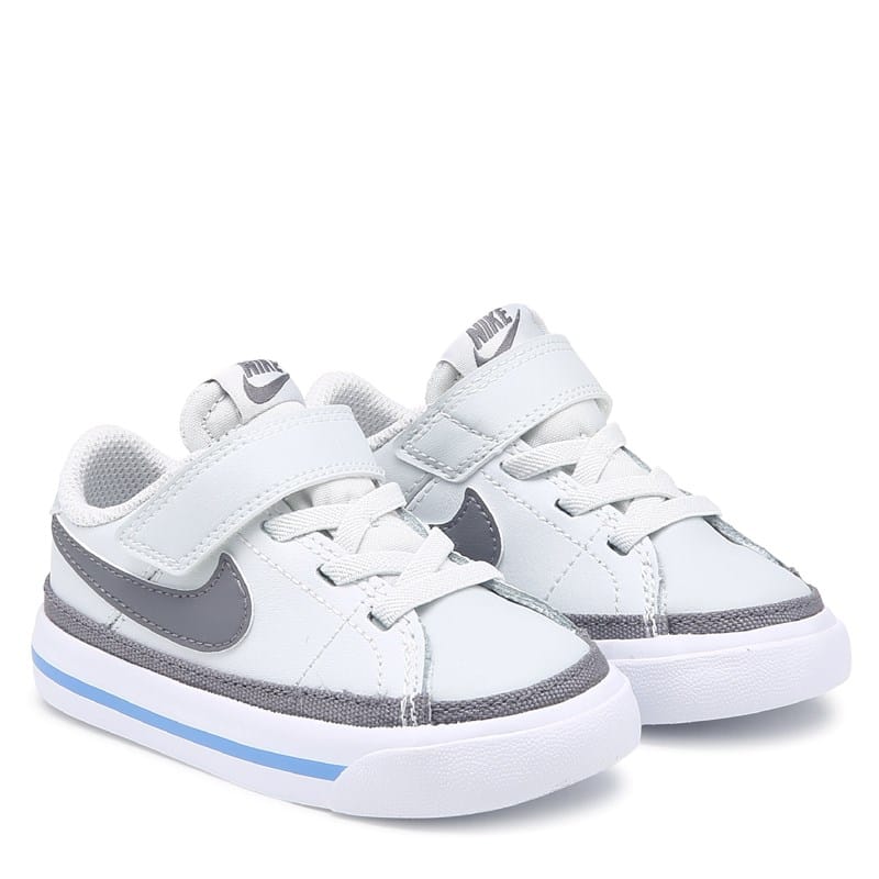 Kids' Court Legacy Low Top Sneaker Toddler Shoes (Grey/Blue)