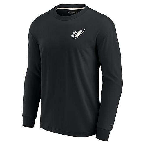 Unisex Black Arizona Cardinals Super Soft Long Sleeve T-Shirt