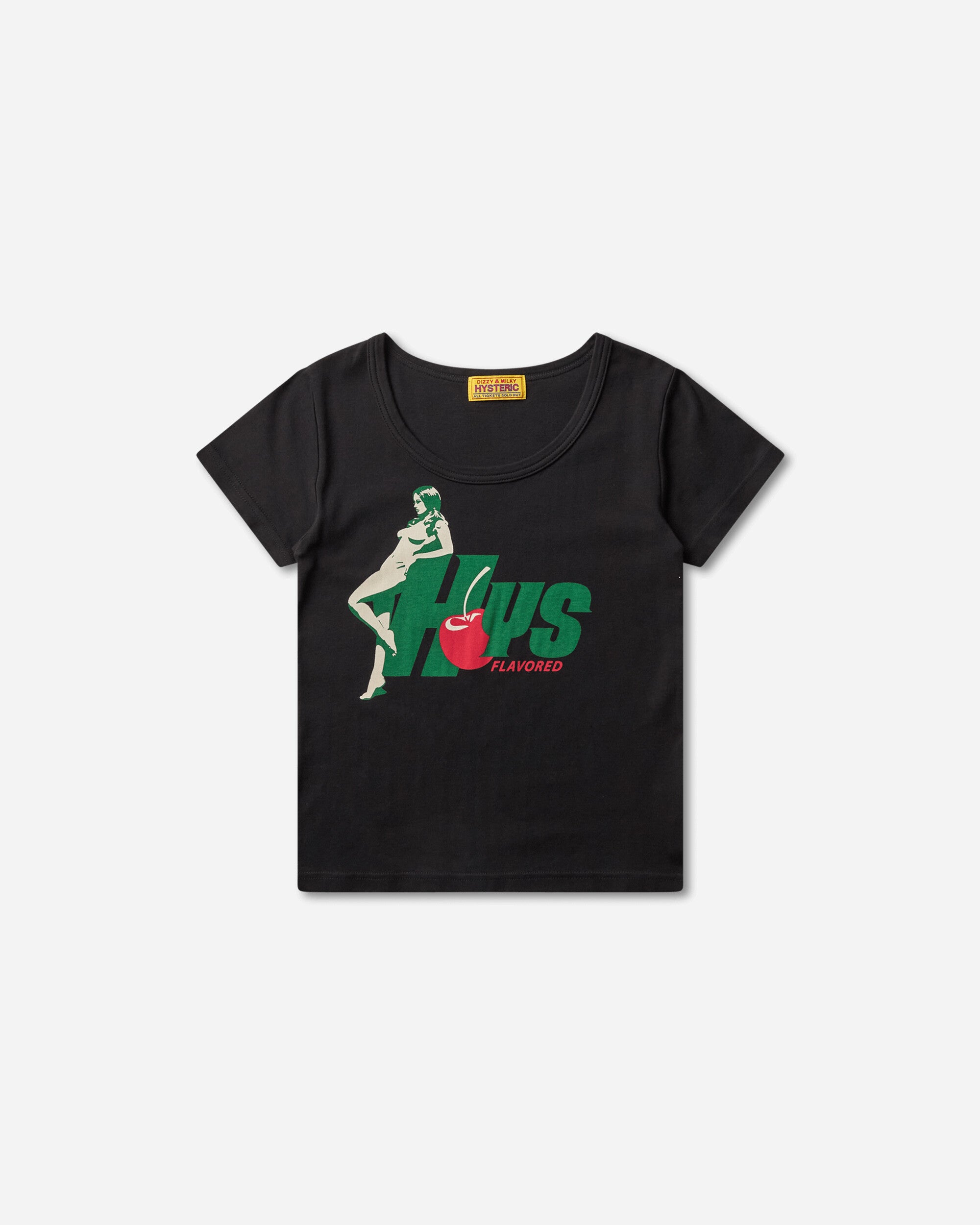 Women s HYS Flavor Baby T-Shirt Black