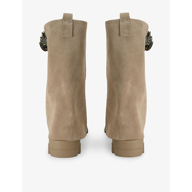 Womens Stomp Suede Boots