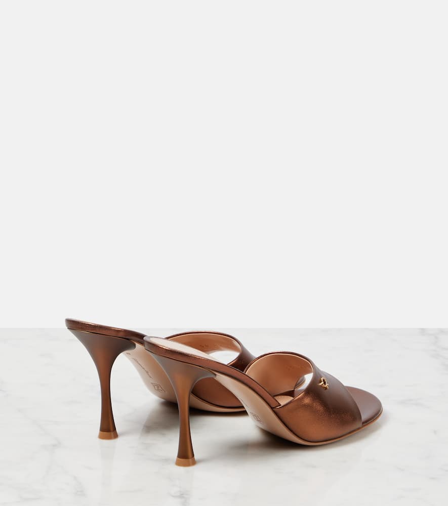 Gianvito Rossi Leather mules