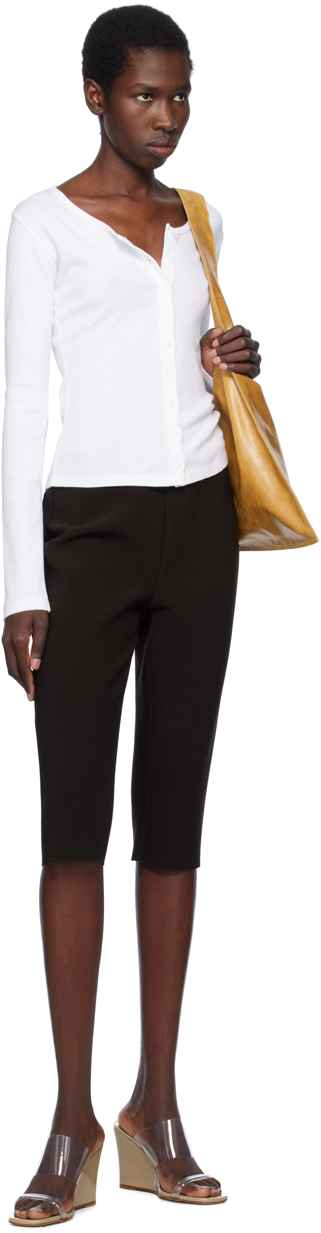 Gil Rodriguez White Sophie Cardigan