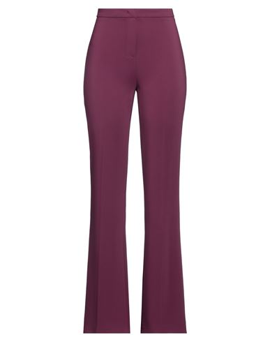 Pinko Woman Pants Plum Size 6 Viscose, Elastane