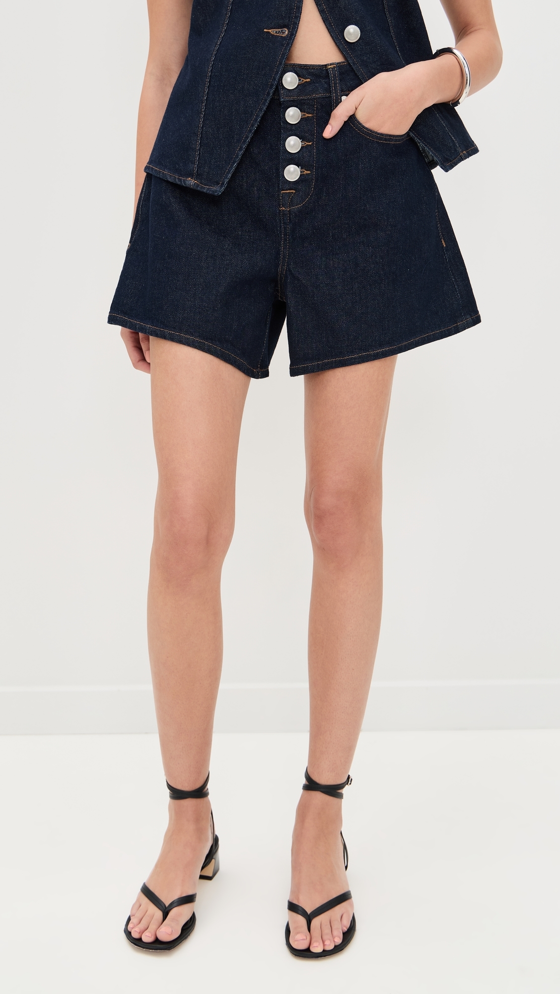 7 For All Mankind Kori Shorts Smoove