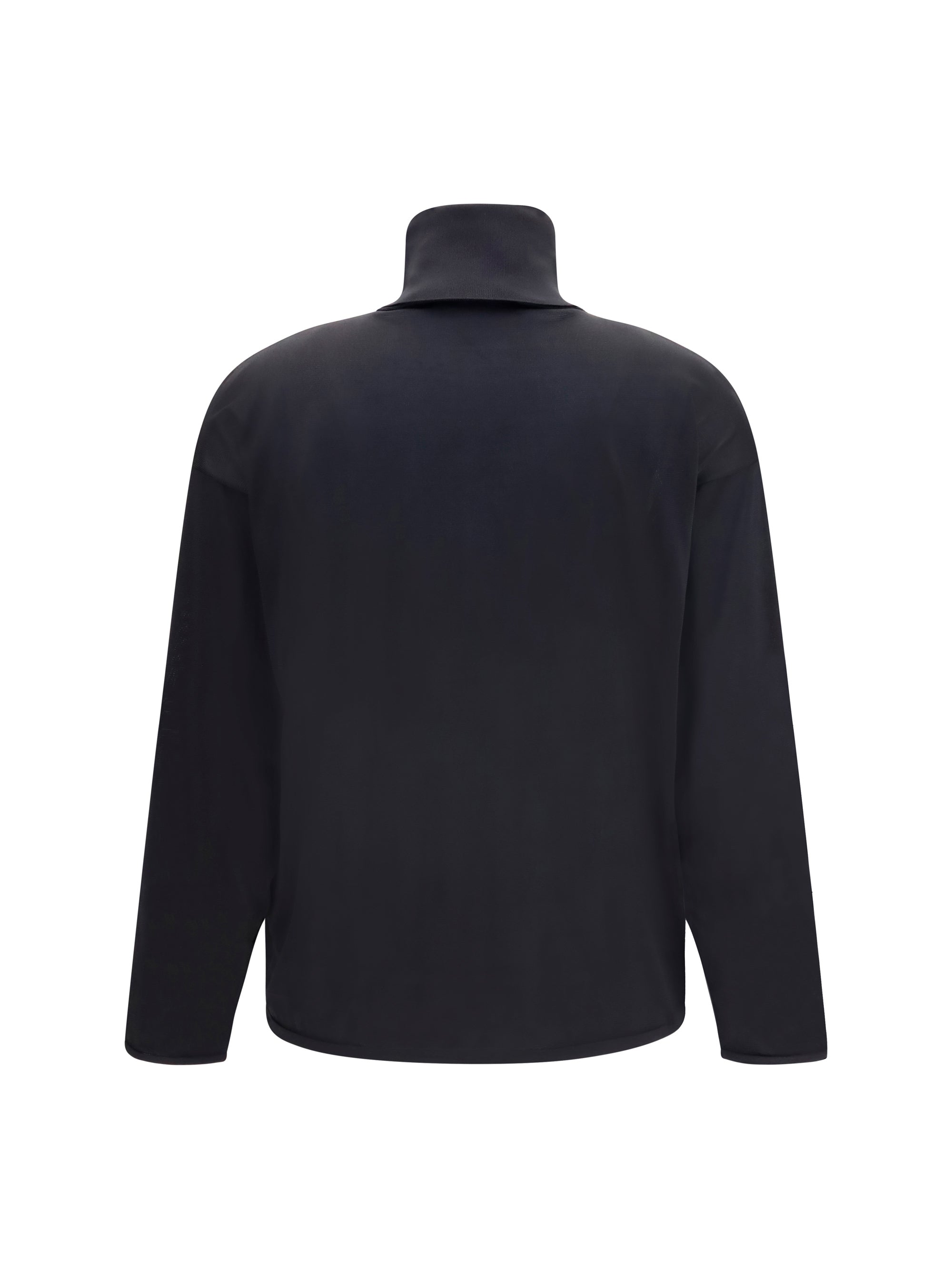 Extra-Fine Silk Sweater — Black