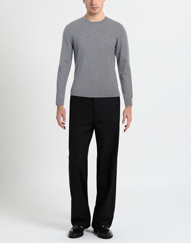 Man Sweater Grey Size 48 Wool, Cashmere