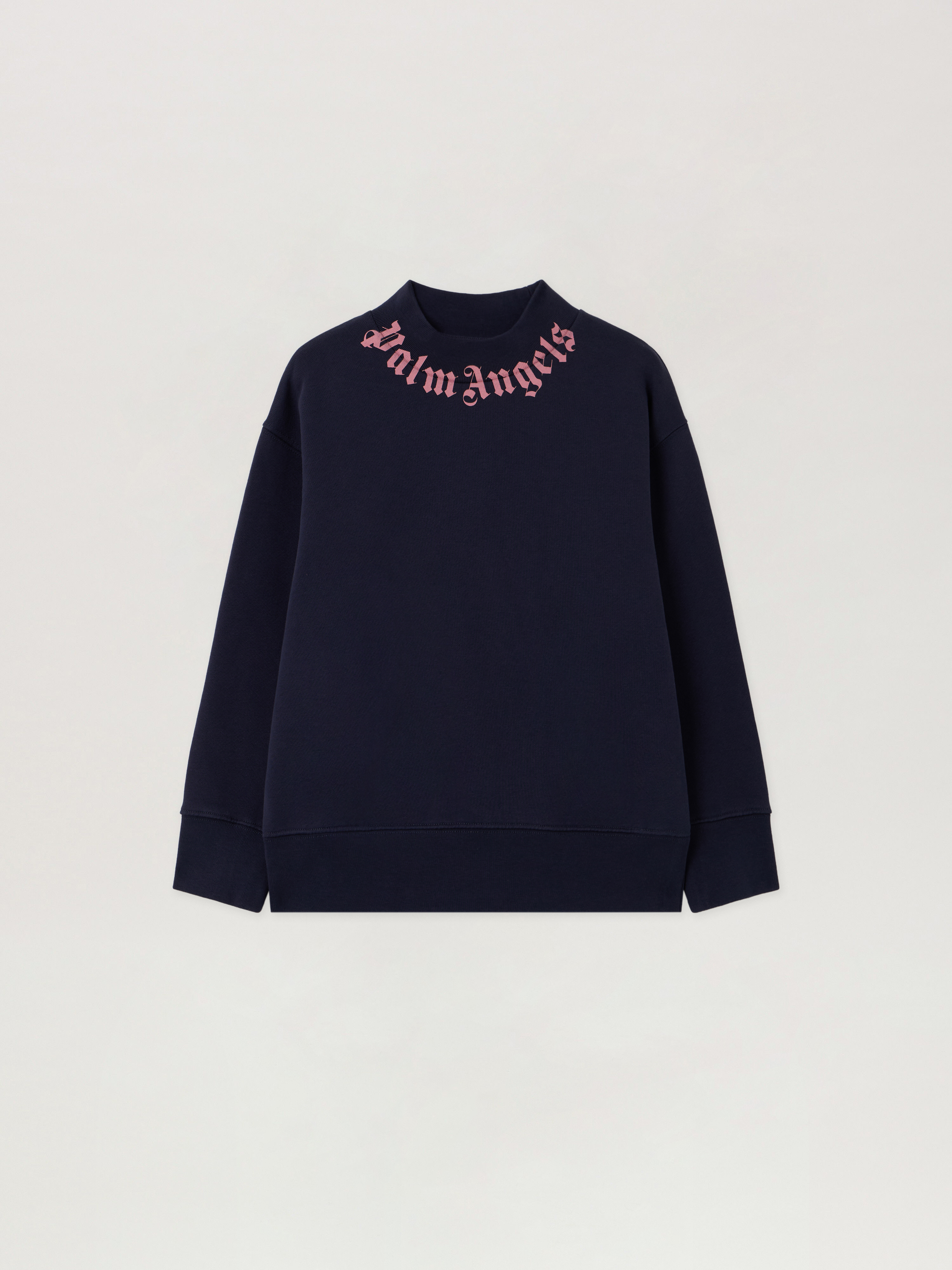 Neck Logo Reg.crewneck Kids  Navy Blue