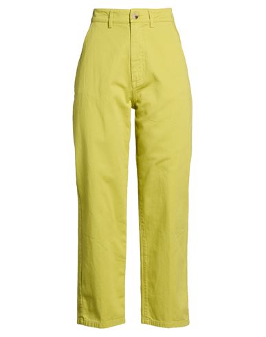 Momoní Woman Pants Mustard Size 4 Cotton