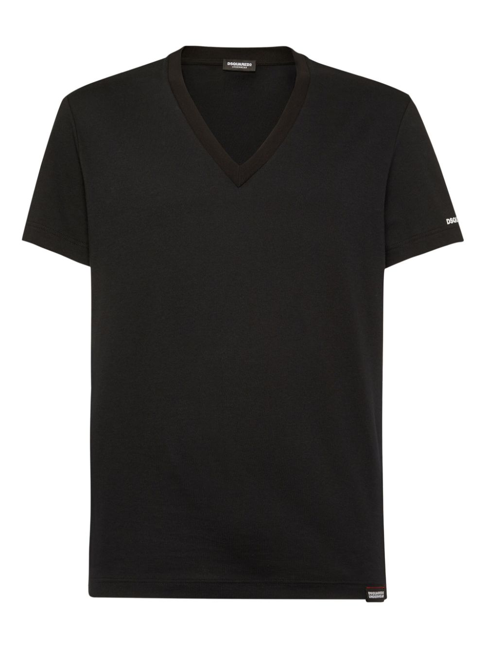 Logo-print cotton T-shirt - Black