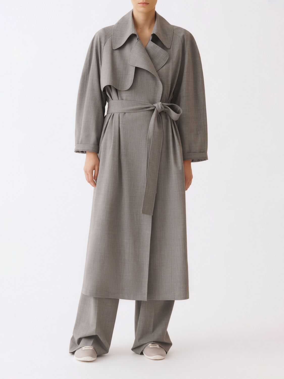 Coat Woman color Grey
