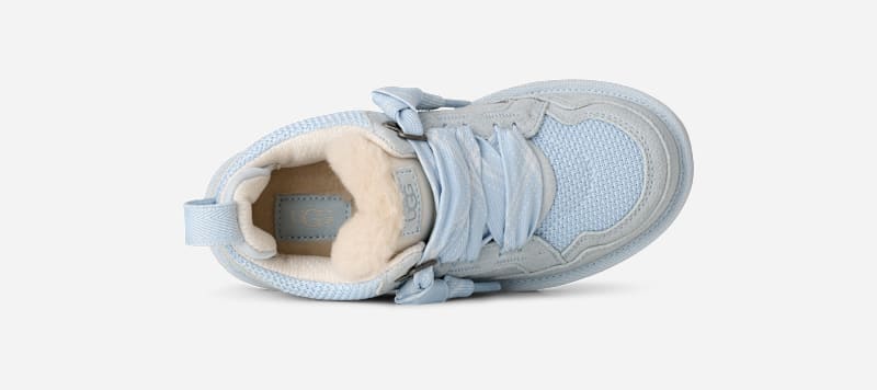 ® Kids' Lowmel Canvas/Suede/Recycled Materials Shoes in Sky Blue