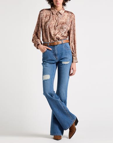 Woman Jeans Blue Size 6 Cotton