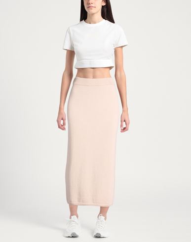 Woman Midi skirt Light pink Size ONESIZE Viscose, Polyamide, Wool, Cashmere