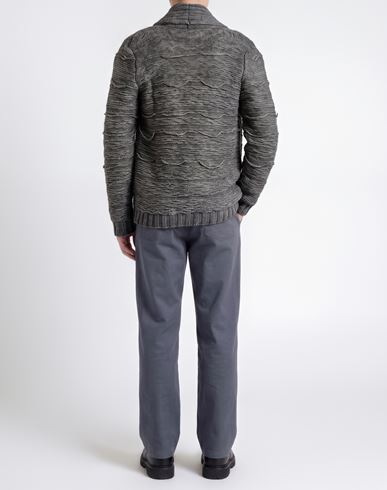 Anima Man Cardigan Grey Size S Acrylic, Alpaca wool, Wool