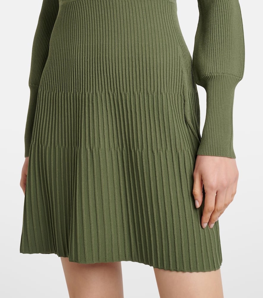 Lauper ribbed-knit sweater dress