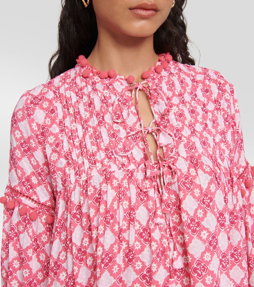 Clara printed blouse