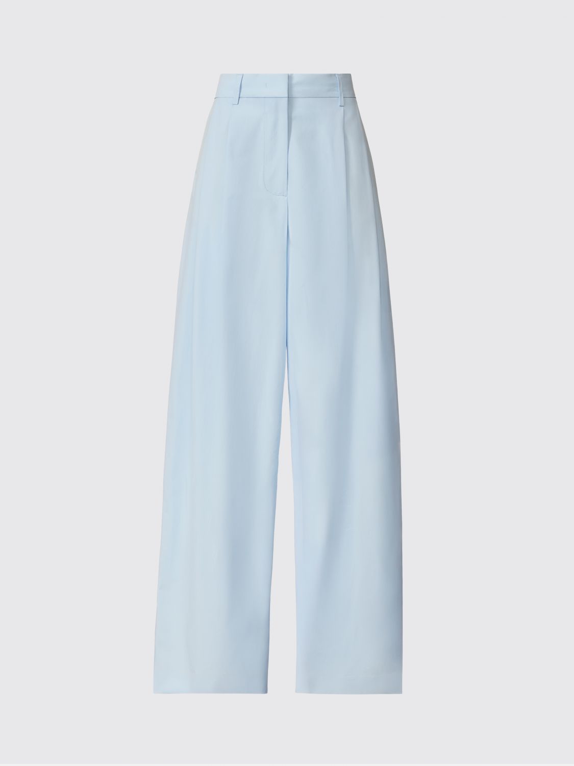Pants Woman color Gnawed Blue