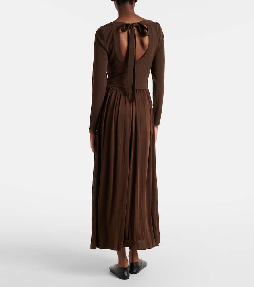Knitted maxi dress