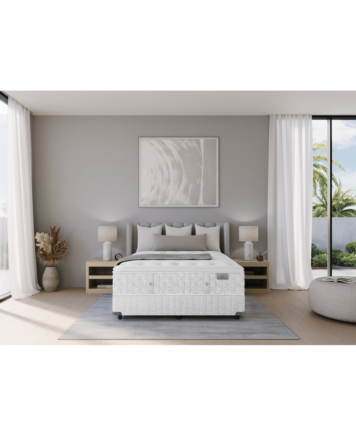 "by Aireloom Vitagenic Handmade CopperTech Silver ll 13.5"" Plush Luxetop Mattress-King"